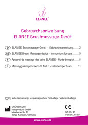 ELANEE 223-00 Instructions For Use Manual