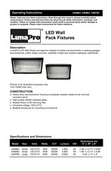 LumaPro 446M63 Operating Instructions Manual