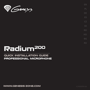 Genesis Radium200 Quick Installation Manual