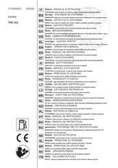 ST TRE 352 Operator's Manual