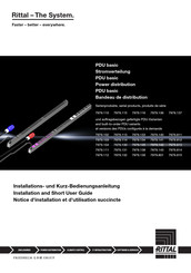 Rittal 7979.137 Installation And Short User Manual