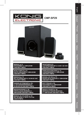 König Electronic CMP-SP29 Manual