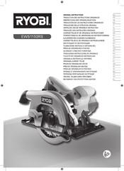 Ryobi EWS1150RS Original Instructions Manual