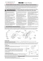 Cequent FULTON Instructions Manual