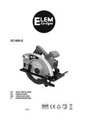Elem Co-Ligne SC1800-G Manual