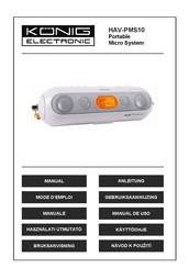 König Electronic HAV-PMS10 Manual