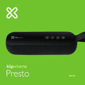 Klip Xtreme KBS-050 Manual