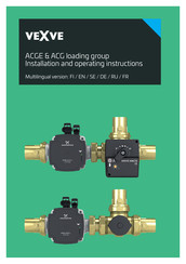 Vexve ACG Installation And Operating Instructions Manual