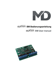 MD mXion BM User Manual