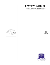 Madrigal Imaging MP-D1 Owner's Manual