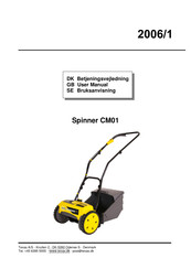 Texas A/S Spinner CM01 User Manual