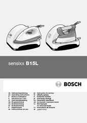 Bosch Sensixx B15L Operating Instructions Manual