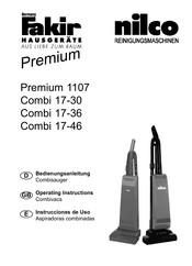 nilco Fakir Premium 1107 Operating Instructions Manual