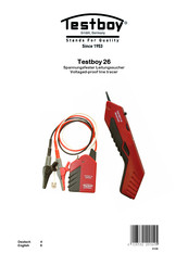 Testboy 26 Operation Manual