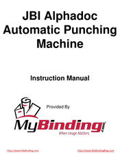 JBI Alpha-Doc MKIII Instruction Manual