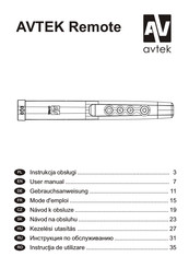 Avtek Remote User Manual