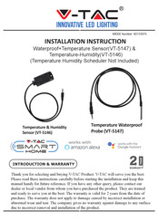 V-TAC 8468 Installation Instruction