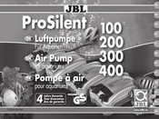 JBL ProSilent a100 Manual