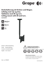 Grape 200600 User Manual