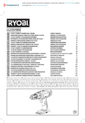 Ryobi LLCDI1802 User Manual