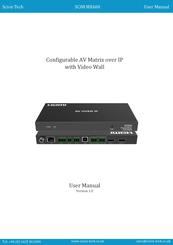 Scion-Tech SC08.MX600R User Manual