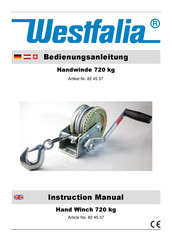 Westfalia 82 45 37 Instruction Manual