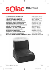 SOLAC CT8660 Instructions For Use Manual