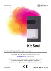 golmar Soul kit Quick Manual