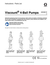 Graco Viscount 17E231 Instructions-Parts List Manual