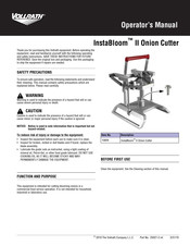 Vollrath InstaBloom II Operator's Manual