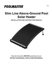 PoolMaster 59026 Installation And Instruction Manual