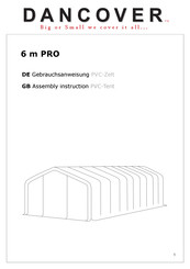 Dancover 6 m PRO Assembly Instruction Manual