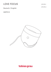 TOBIAS GRAU LOVE FOCUS CPO79-1 Manual