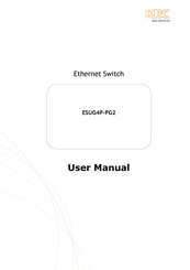 KBC ESUG4P-PG2 User Manual