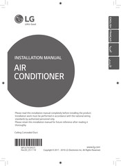 LG ABNW30GM1 Series Installation Manual