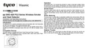 Tyco Visonic SMD-429 PG2 Series Installation And Operating Instructions Manual