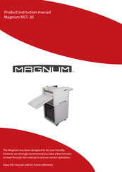 Magnum MCC-35 Product Instruction Manual