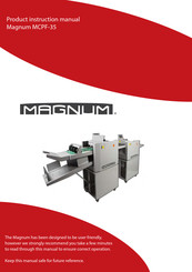 Magnum MCPF-35 Product Instruction Manual