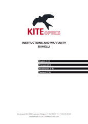 Kite Optics BONELLI Instructions And Warranty