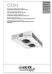 LU-VE CD63H Installation And Maintenance  Instruction