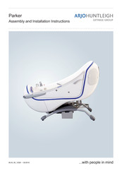 Getinge Arjohuntleigh Parker Assembly And Installation Instructions Manual