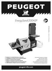 PEUGEOT EnergySand-200ASP Using Manual