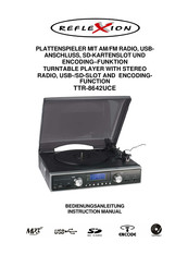Reflexion TTR-8642UCE Instruction Manual