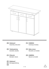 FMD Möbel Sideboard Assembly Instruction Manual