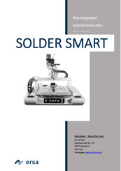 ersa Solder Smart Maintenance Plan