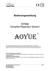 WilTec AOYUE INT866 Instruction Manual