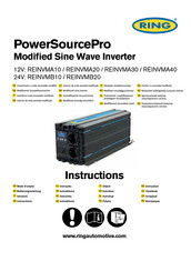 ring PowerSourcePro REINVMA30 Instructions Manual