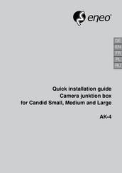 Eneo AK-4 Quick Installation Manual