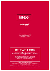 Intex AG799 Intex Okapi Operation Manual