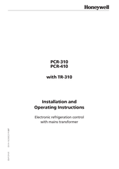 Honeywell PCR-410 Installation And Operating Instructions Manual